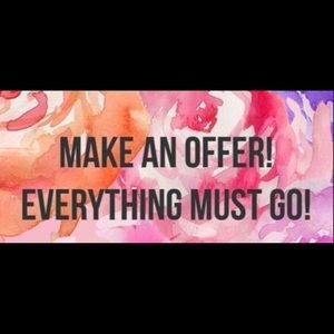 make an offer ! moving soon and trying to clean!